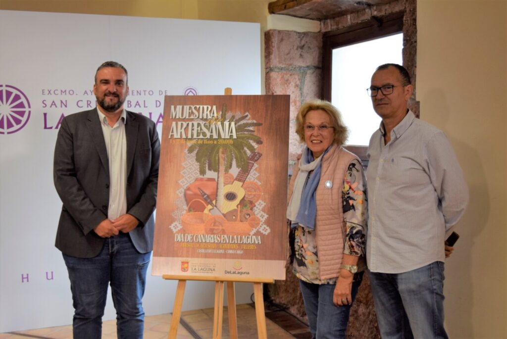 Muestra de artesanía en La Laguna