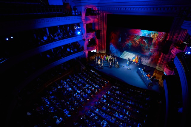 Imagen del Teatro Pérez Galdós durante la entrega de los Premios Canarias 2024. Fotografía del Gobierno de Canarias 