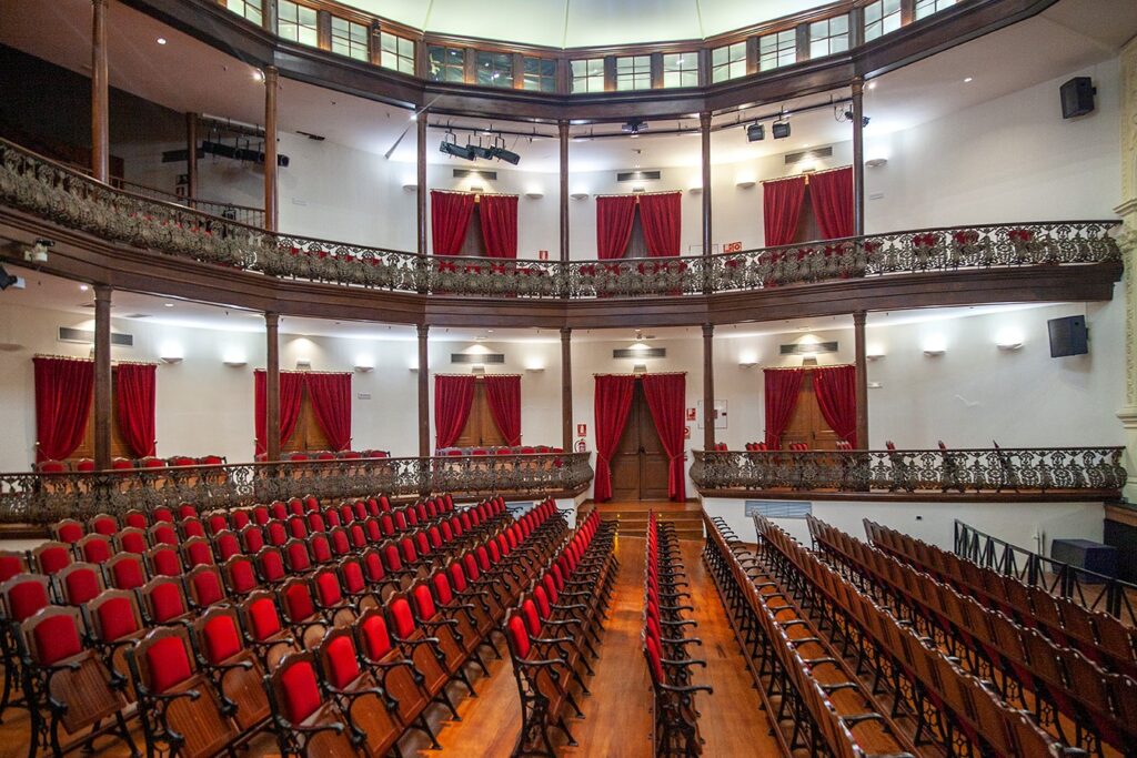 En la imagen,  Teatro Circo Marte, de La Palma.Fotografía:Daniel Fernández Galván 