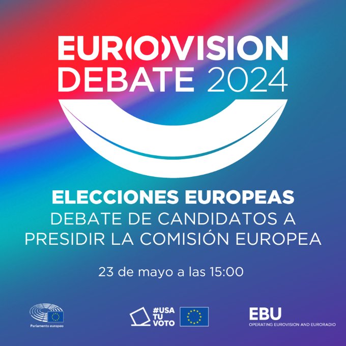 Debate de los candidatos a presidir la Comisión Europea el 23 de mayo 