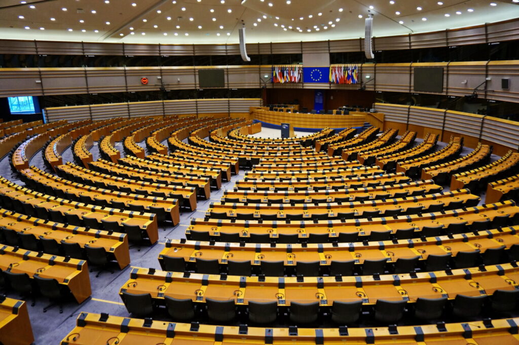 Imagen de archivo del Parlamento Europeo 