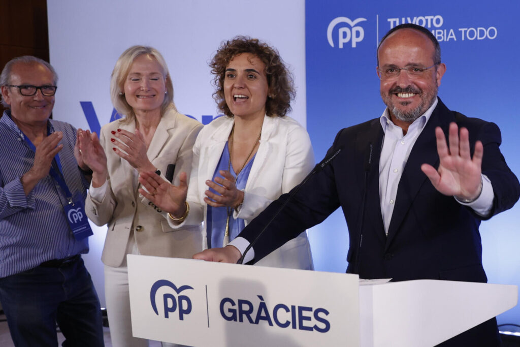 Alejandro Fernández, candidato del PP a las elecciones de Cataluña 2024