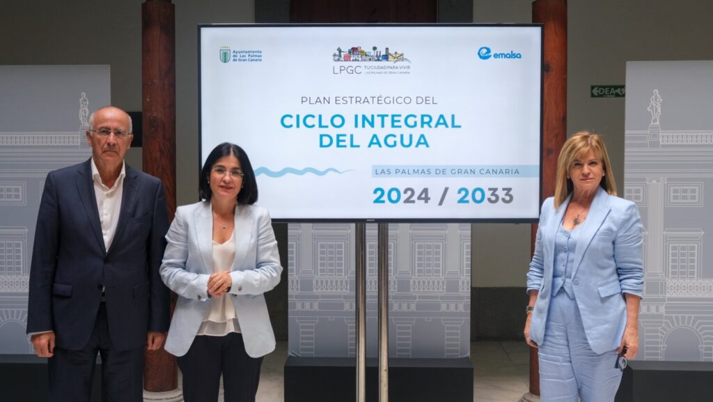 Presentación del Plan Estratégico de Infraestructuras Hidráulicas 2024-2033 / Ayuntamiento de Las Palmas de Gran Canaria 