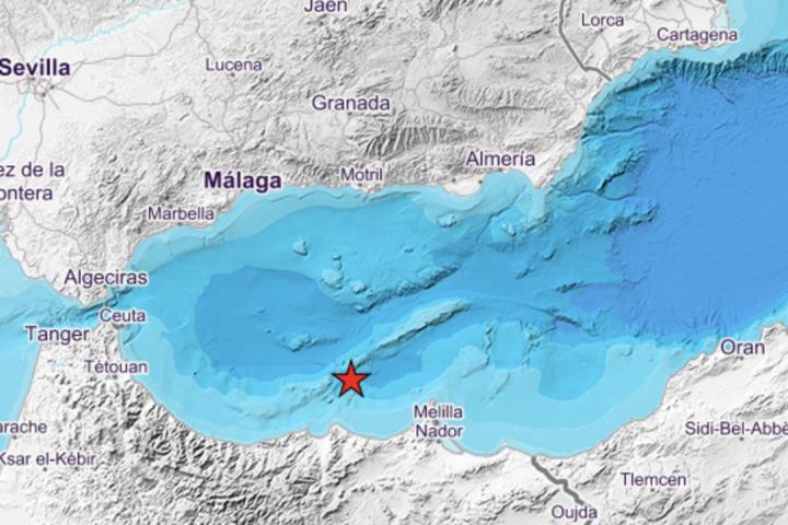 Un terremoto de magnitud 4.2 hace temblar Melilla, Málaga y Granada 