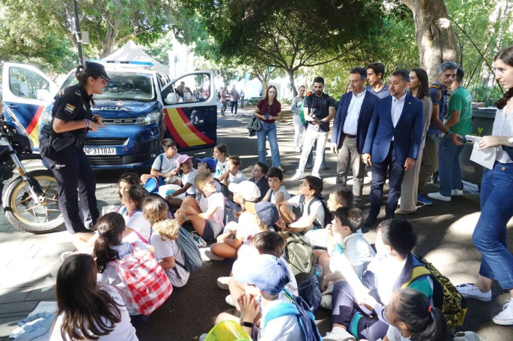 800 alumnos celebraron el día del Medio Ambiente  y los Océanos 2024 en el parque García Sanabria participando en talleres y charlas