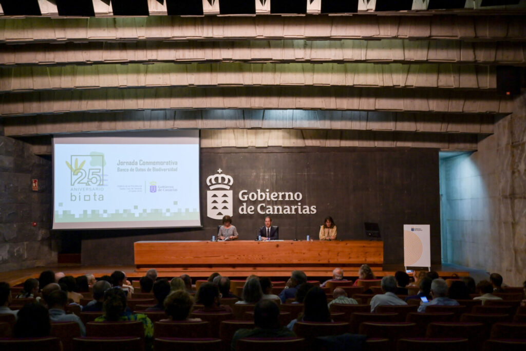 El Banco de Datos de Biodiversidad de Canarias (BIOTA) celebra 25 años promoviendo la conservación