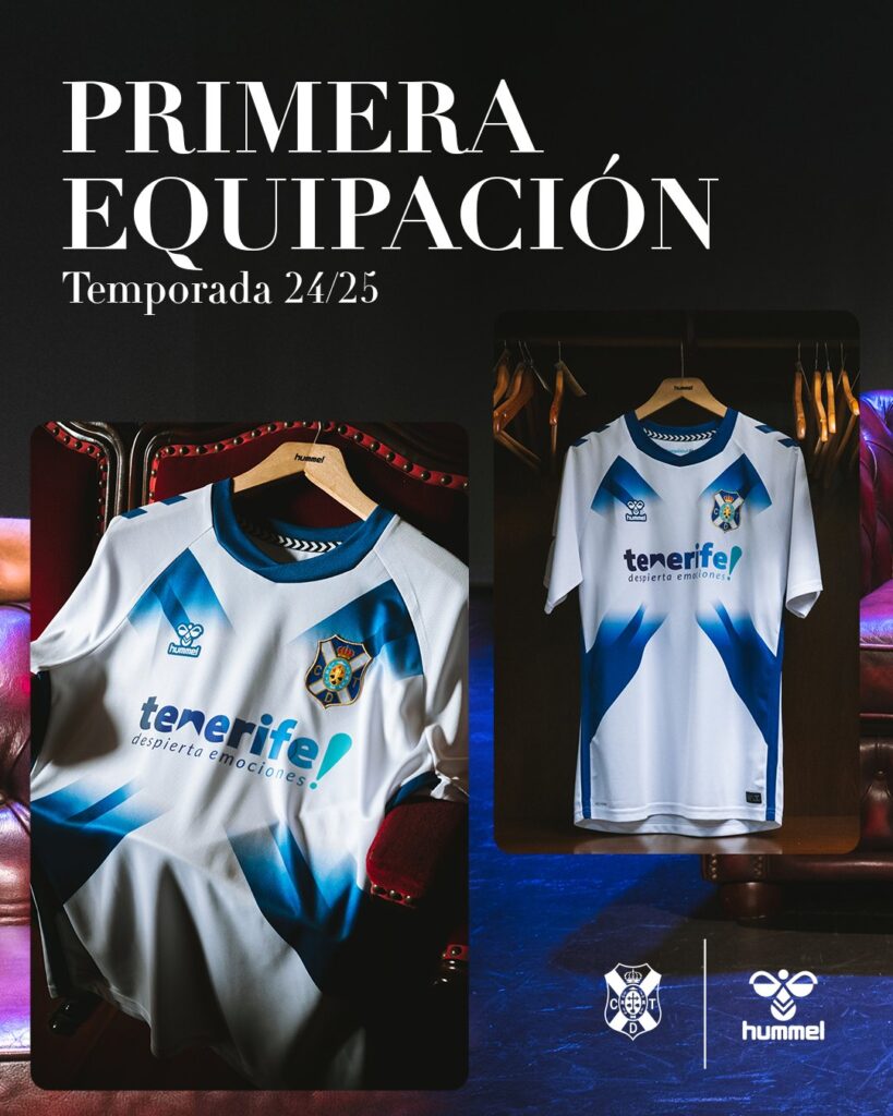Presentación de la camiseta del CD Tenerife temporada 24/25