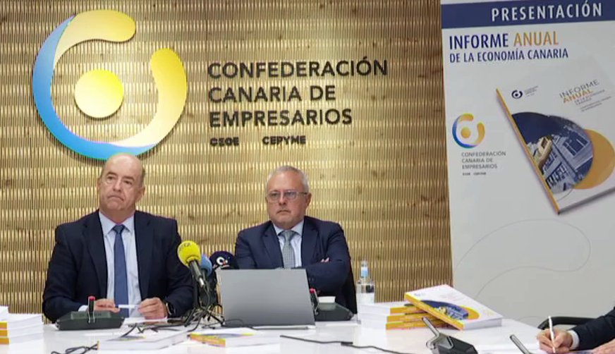 Confederación Canaria de Empresarios presenta su informe anual de la economía