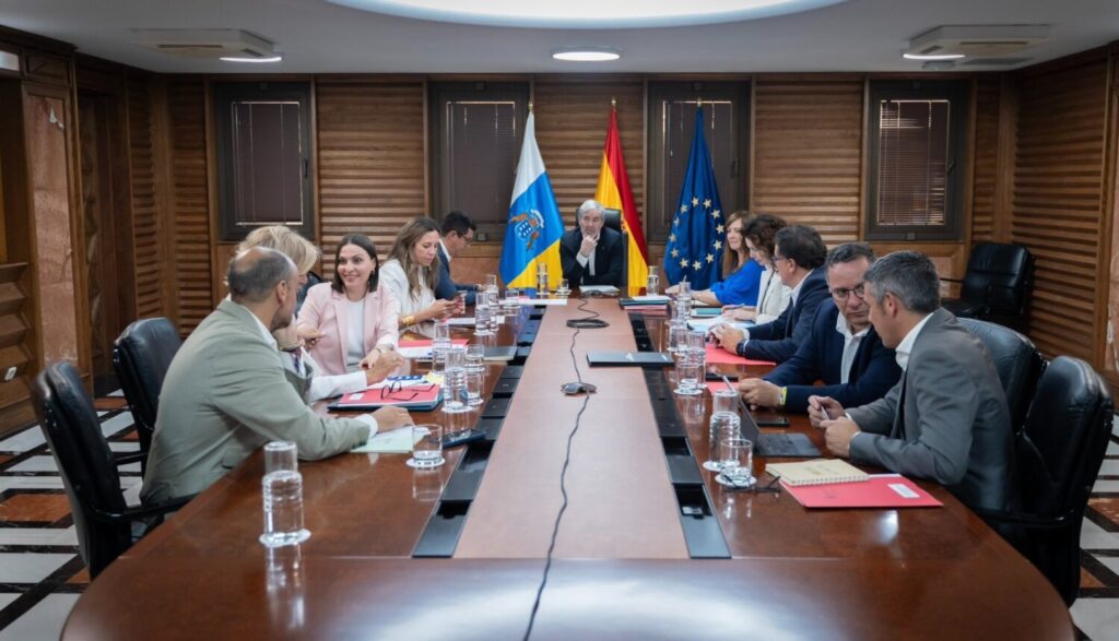 Preocupación en el Gobierno de Canarias por la quiebra del turoperador alemán FTI. Imagen: Consejo de Gobierno