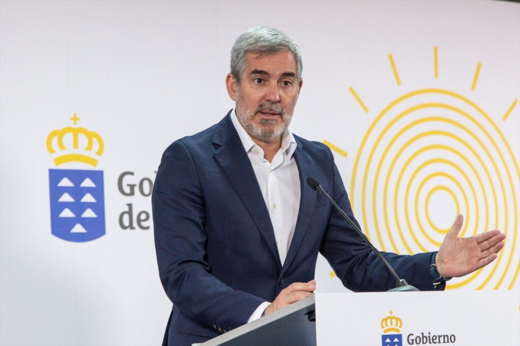 Fernando Clavijo, presidente de Canarias. Europa Press