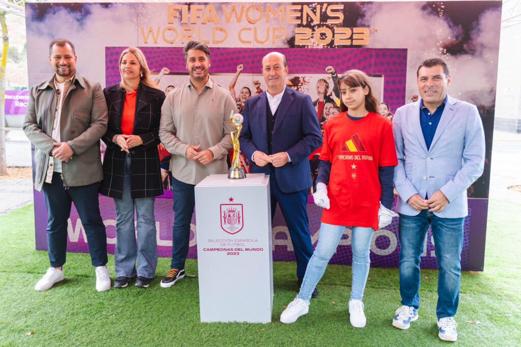 Presentación de la fan zone de La Laguna dedicada a la Selección Española Femenina