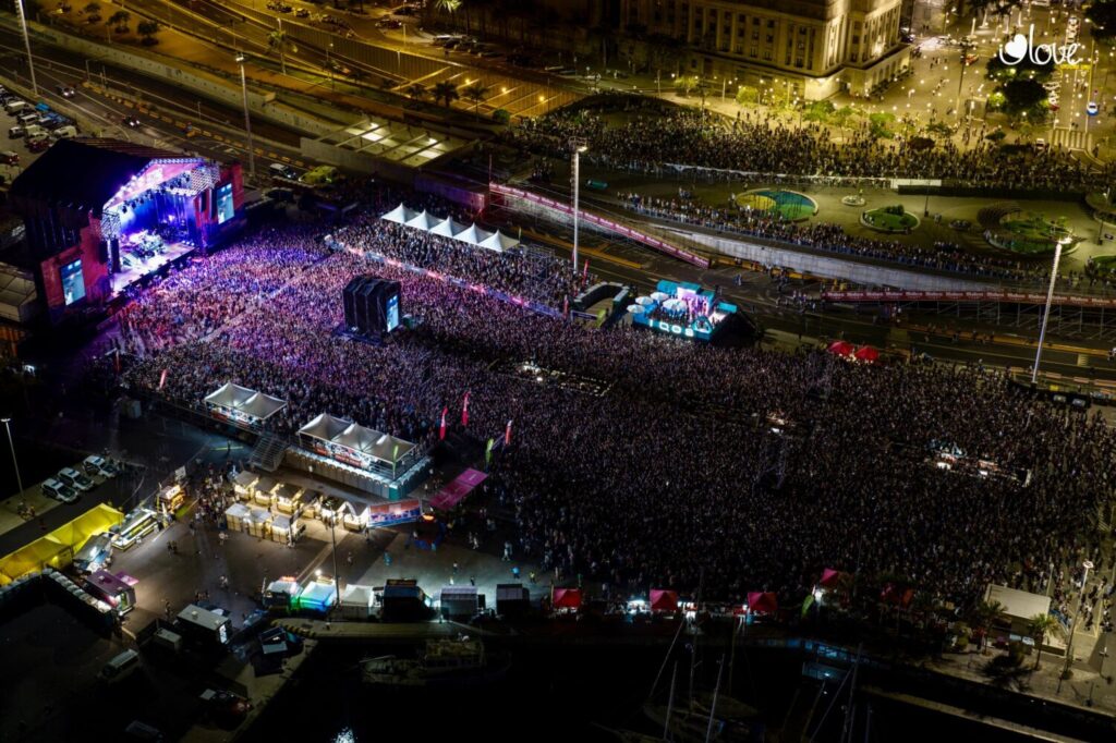El arranque de la primera jornada del Music Festival congregó a 23.000 personas que disfrutaron con Marc Anthony en Tenerife