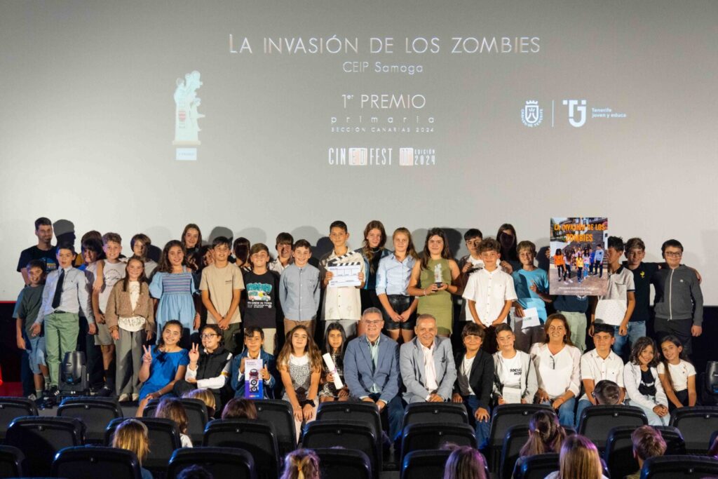 'La invasión de los zombies', del CEIP Samoga primer premio de Primaria de Cinedfest 11