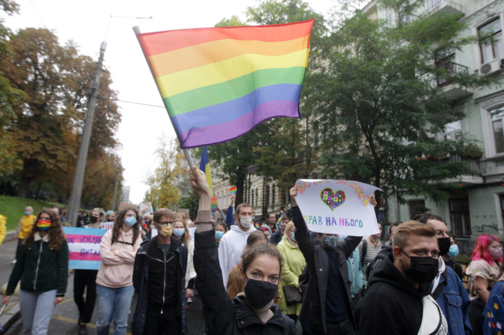 La primera Marcha del Orgullo se celebró en Ucrania en 2013 y se ha realizado con regularidad entre 2015 y 2021