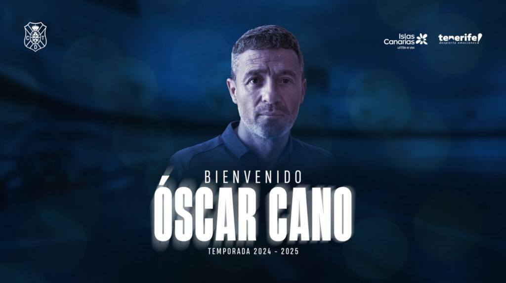 El CD Tenerife presenta a su nuevo entrenador