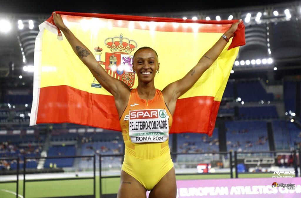 Ana Peleteiro logra el oro en Roma. Imagen RFEA