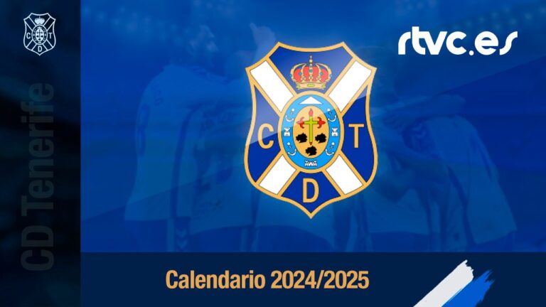 Calendario CD Tenerife | Temporada 24-25