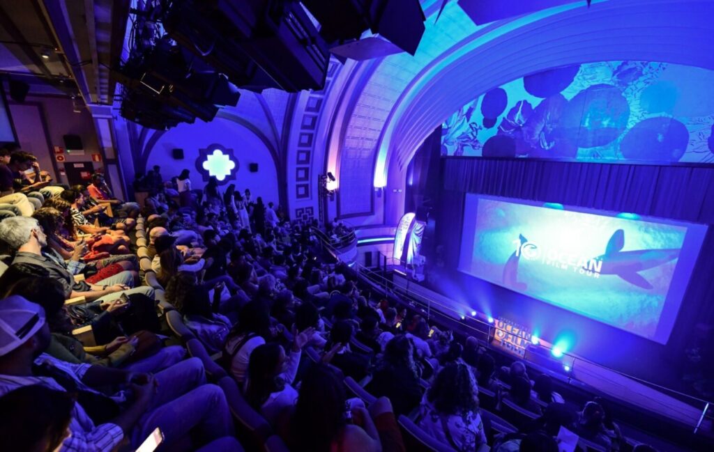 Internacional Ocean Film Tour en el Teatro Guiniguada. Imagen cedida por la organización