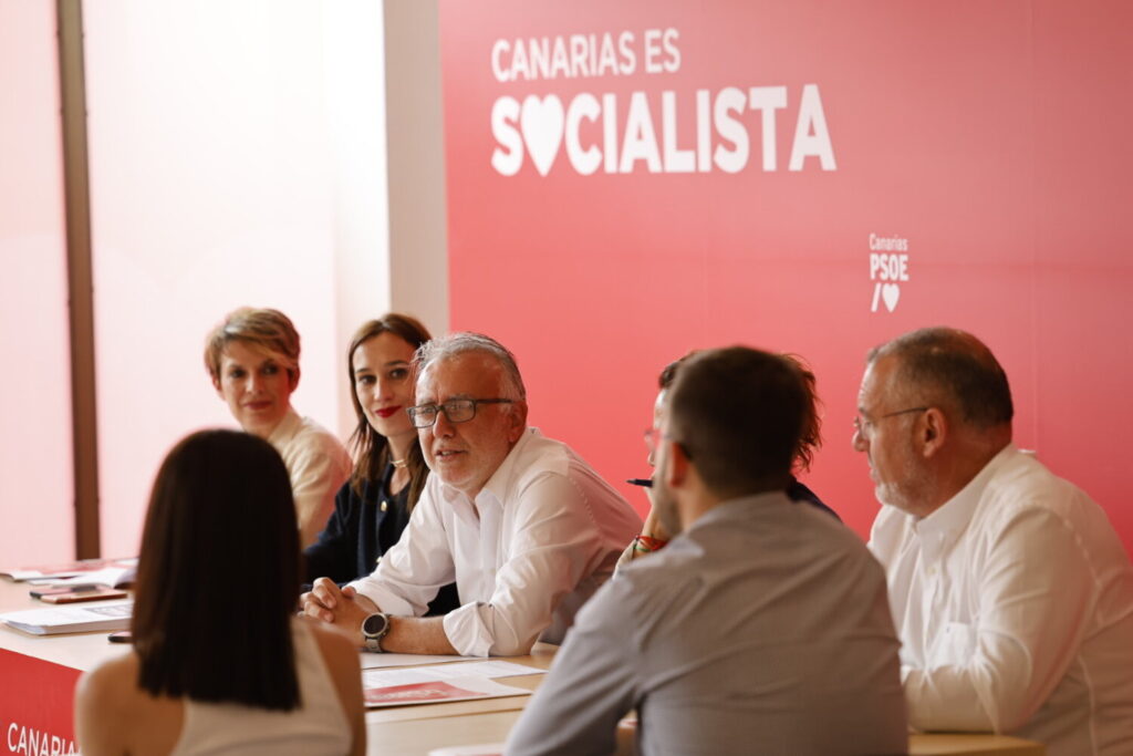 Reunión de la ejecutiva regional del PSOE en Canarias para analizar los resultados del 9J/ PSOE Canarias 