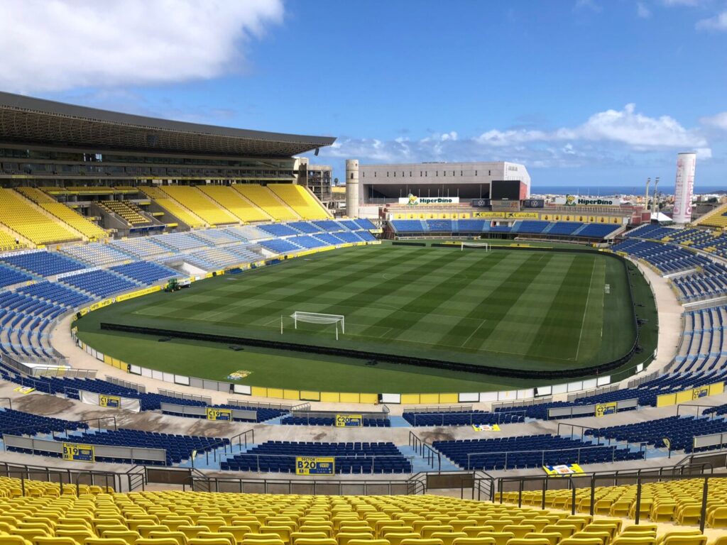 Imagen de archivo del interior del Estadio de Gran Canaria que aspira a ser sede del Mundial 2030