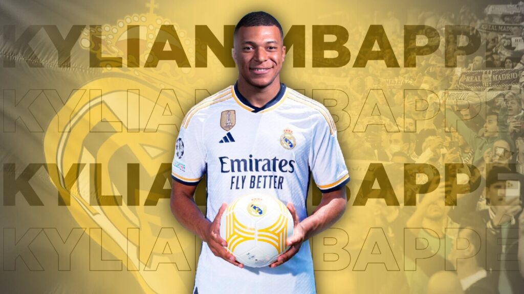 Mbappé, jugador del Real Madrid