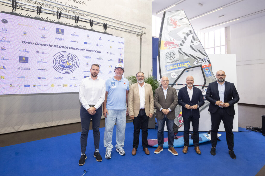 Presentación de la 36ª edición de la Gran Canaria Gloria Windsurf World Cup. Imagen Gran Canaria Windsurfing WC