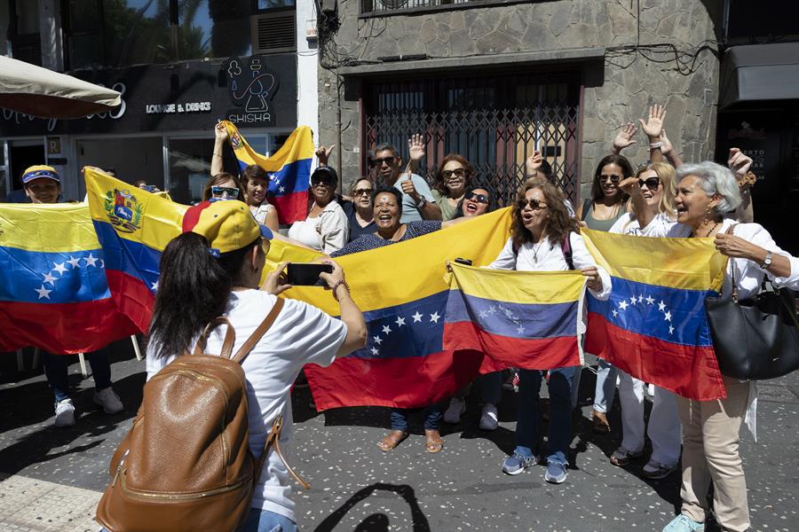 Votación venezolanos en Canarias