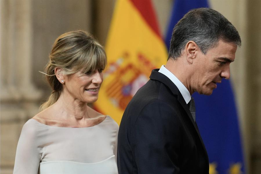 Pedro Sánchez y Begoña Gómez