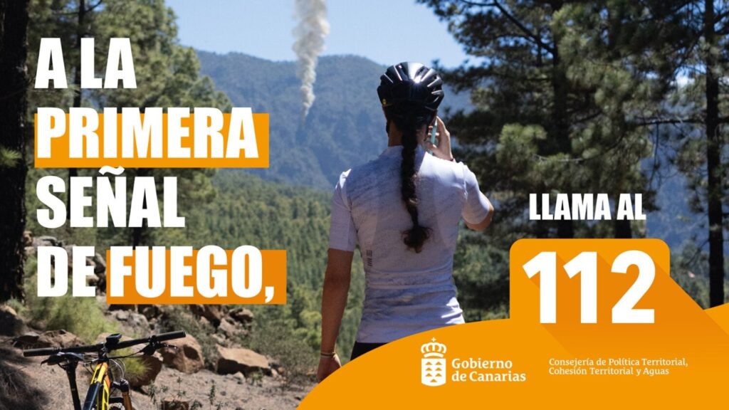 Emergencias lanza campaña para reforzar la vigilancia en los montes canarios