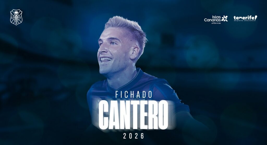  Alejandro Cantero nuevo fichaje del CD Tenerife