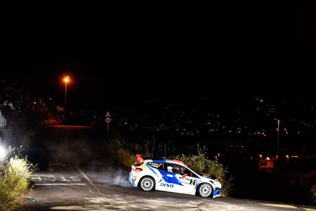 Enrique Cruz-Yeray Mujica, primeros líderes del X Rally Ciudad de La Laguna