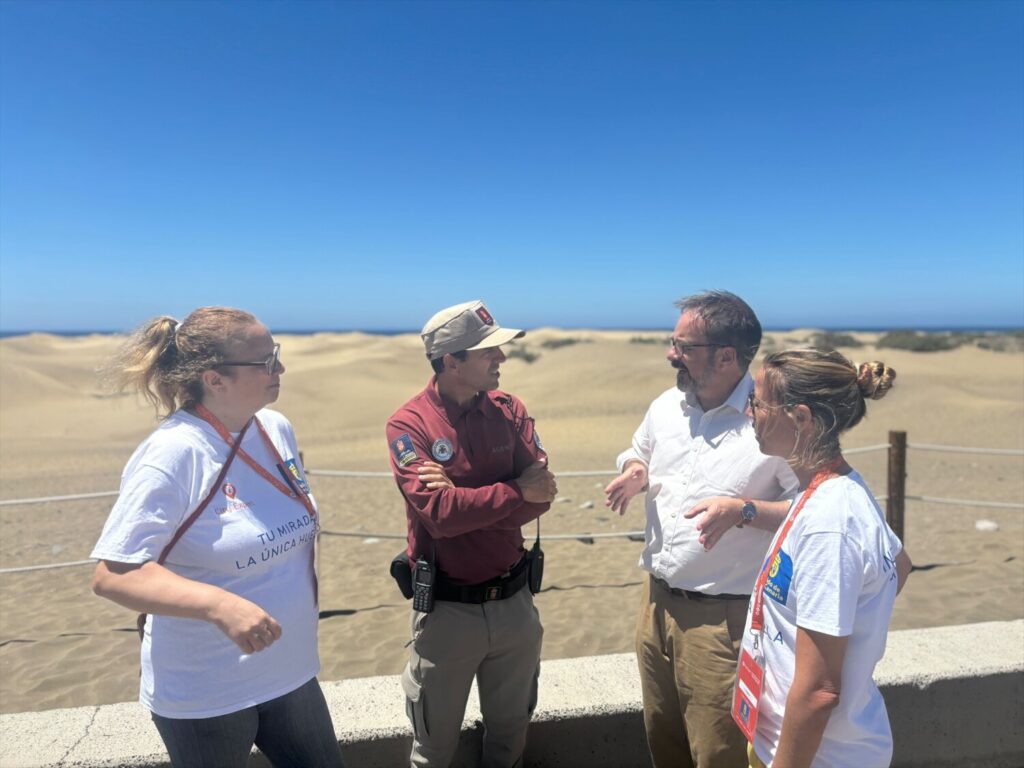 Comienza a operar el servicio de información ambiental de la Reserva Natural de las Dunas de Maspalomas