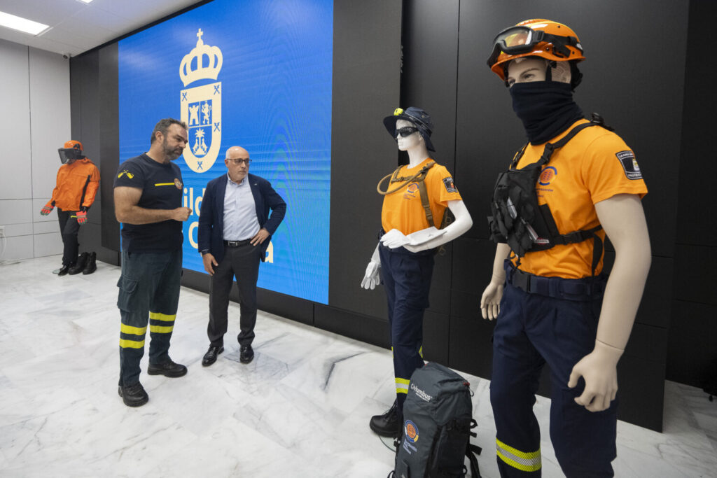 Gran Canaria renueva el equipamiento de Protección Civil