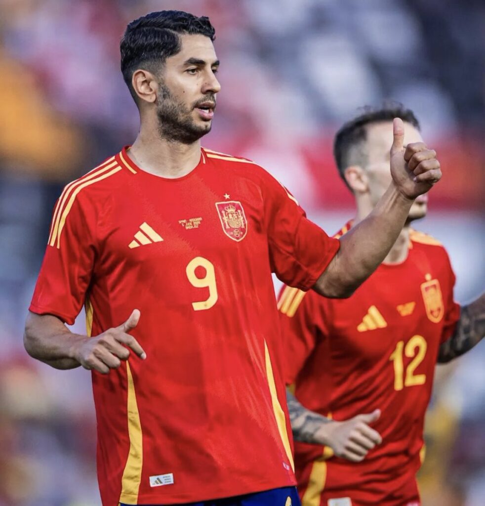 El jugador canario Ayoze Pérez ha debutado en la Eurocopa con la selección española 