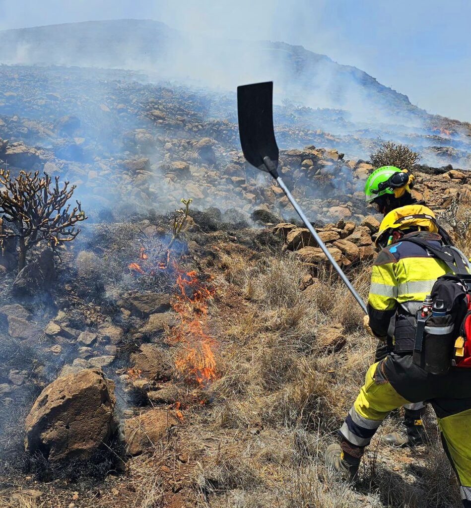 Declaran conato de incendio en Arguayoda, La Gomera