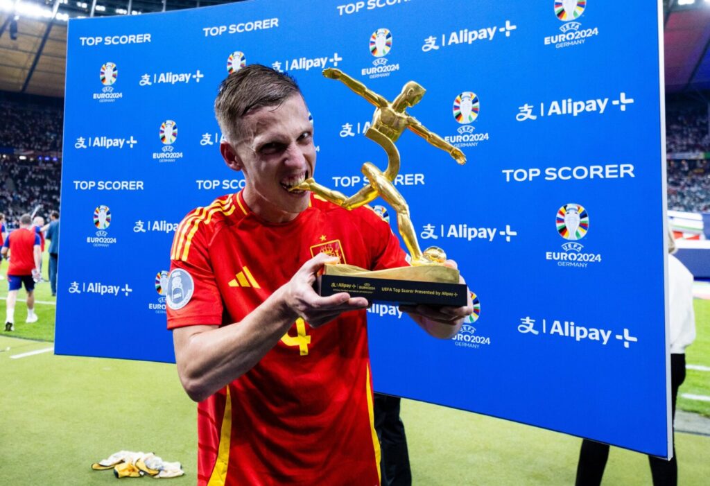 Dani Olmo ha sido el pichichi de la Eurocopa / Selección Española