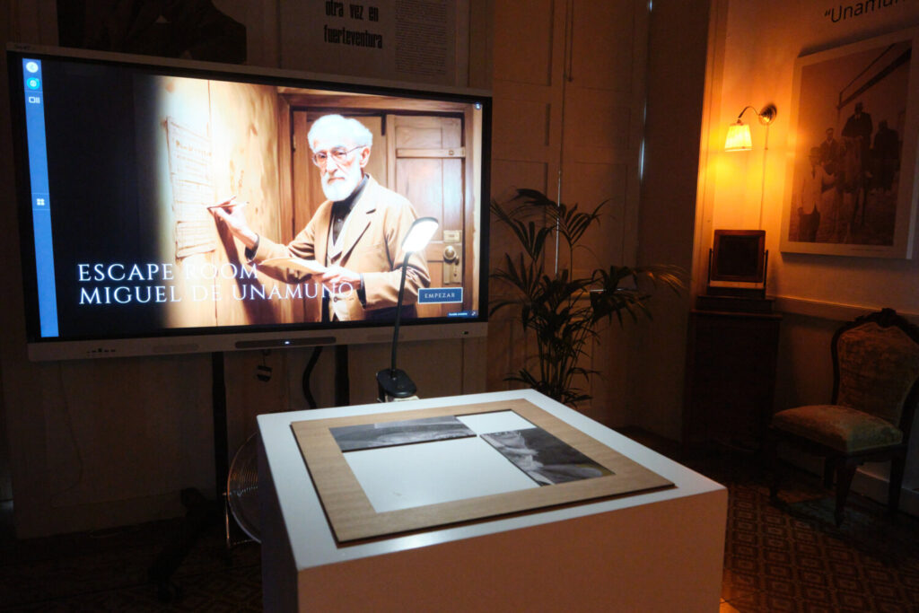 La casa museo de Miguel de Unamuno se convierte en un escape room de aventuras / Cabildo de Fuerteventura 