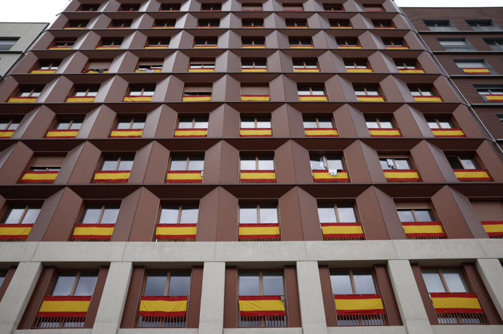 Fachada de la sede donde se alojarán los deportistas de la delegación española durante los Juegos Olímpicos de París 2024 / 23 de julio de 2024 /REUTERS/Benoit Tessier