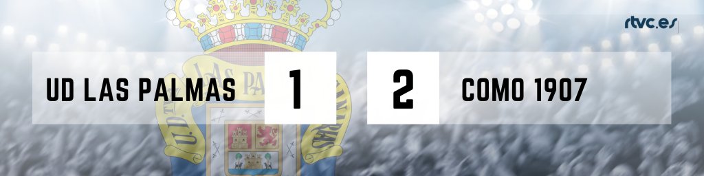 Resultado UD Las Palmas - Como 1907