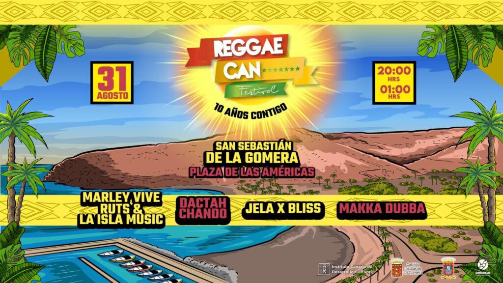 La Gomera acoge la décima edición del Reggae Can Festival