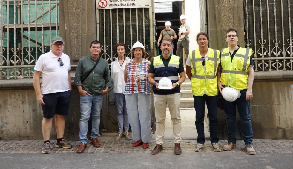 La rehabilitación del Templo Masónico de Santa Cruz de Tenerife concluirá en enero