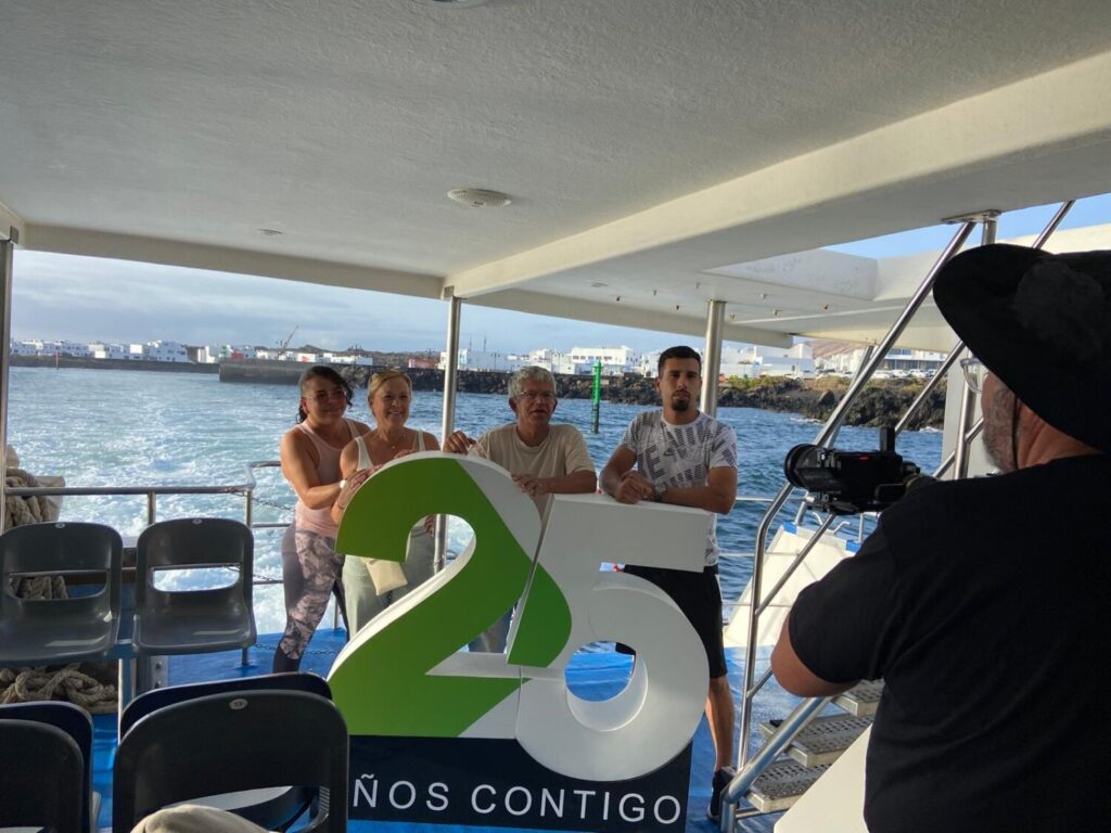 25 aniversario de TV Canaria, La Graciosa