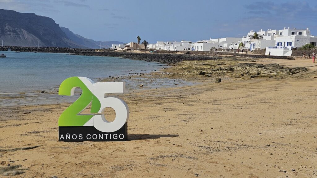 25 aniversario TV Canaria. Caleta de Sebo, La Graciosa