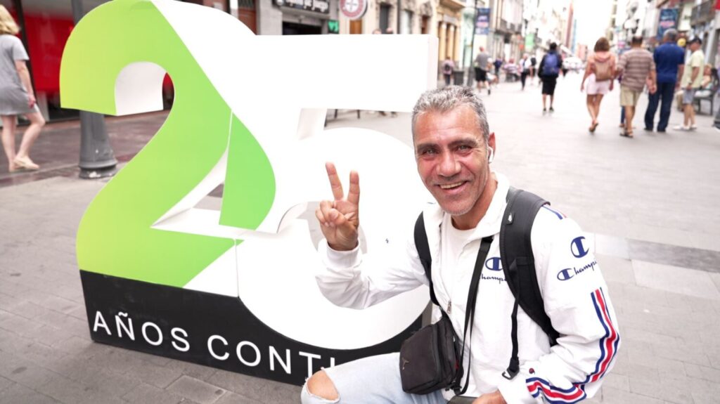 25 aniversario de Televisión Canaria. Calle de Triana, Las Palmas de Gran Canaria 