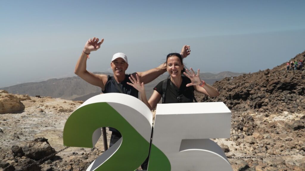 25 aniversario de Televisión Canaria. El Teide, Tenerife