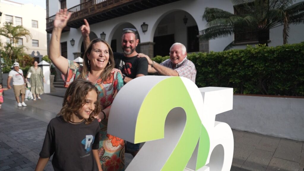 25 aniversario de Televisión Canaria. Los Llanos de Aridane, La Palma 