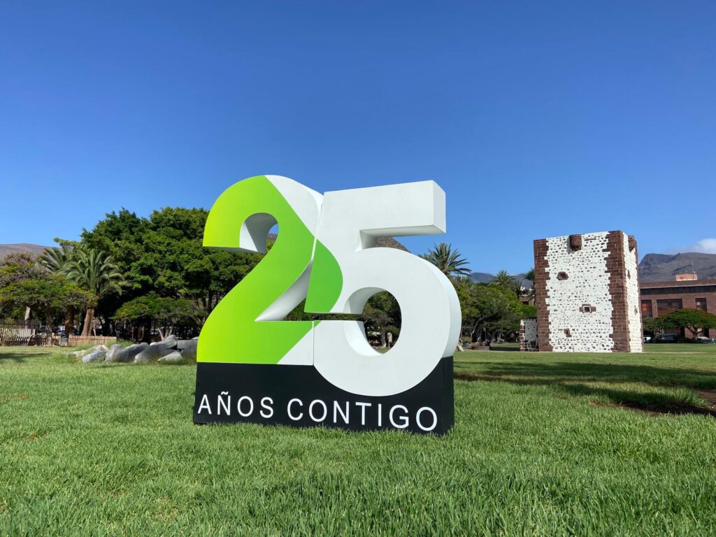 25 aniversario de Televisión Canaria. Parque del Torre del Conde, La Gomera