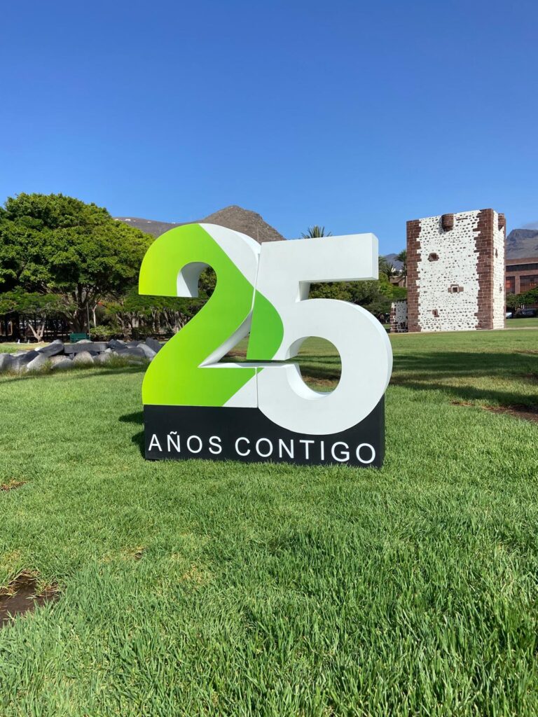 25 aniversario de Televisión Canaria. Parque del Torre del Conde, La Gomera