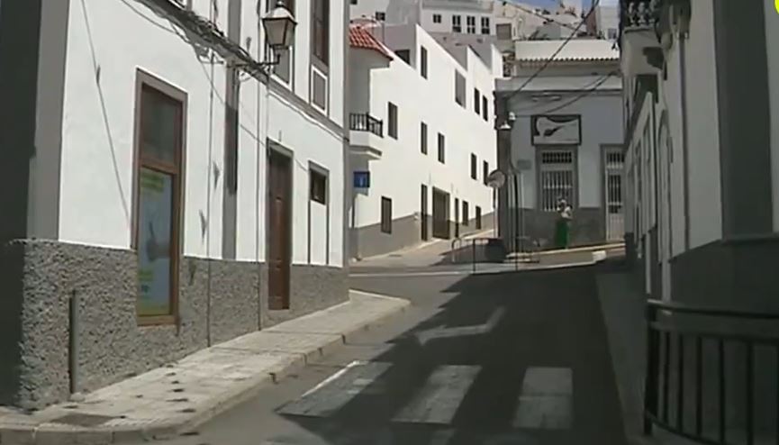 Calle Jesús Quesada en Agaete, Gran Canaria RTVC