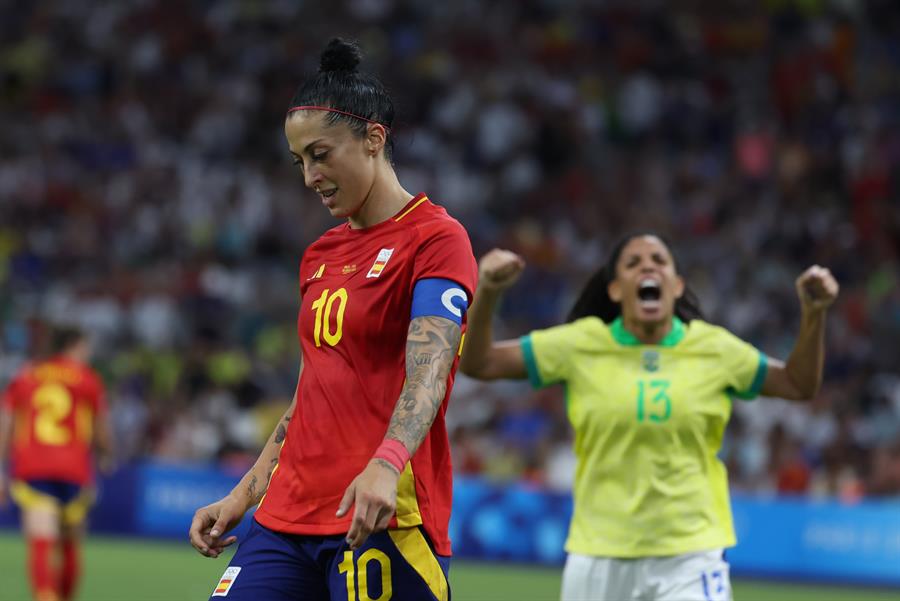 4-2. España cae ante Brasil en París y luchará por el bronce contra Alemania